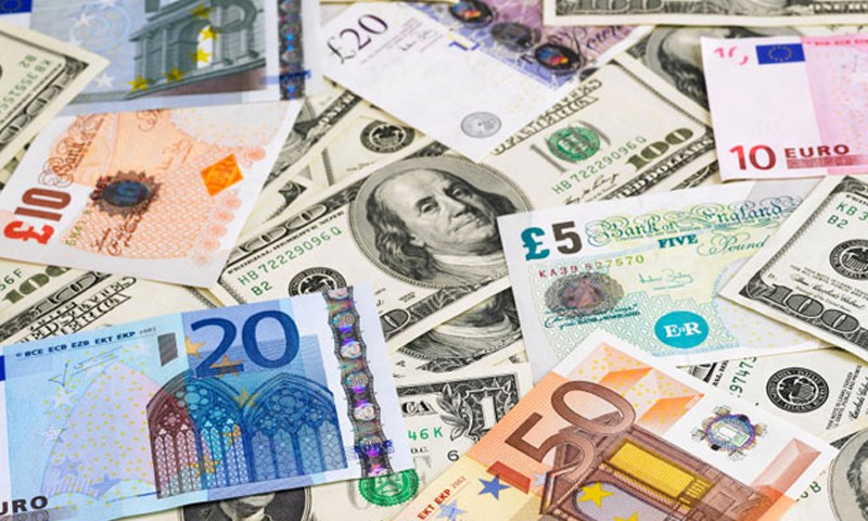 Online foreign exchange rates