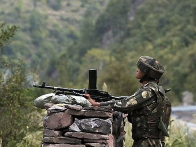 ورکنگ باؤنڈری پر بھارتی فوج