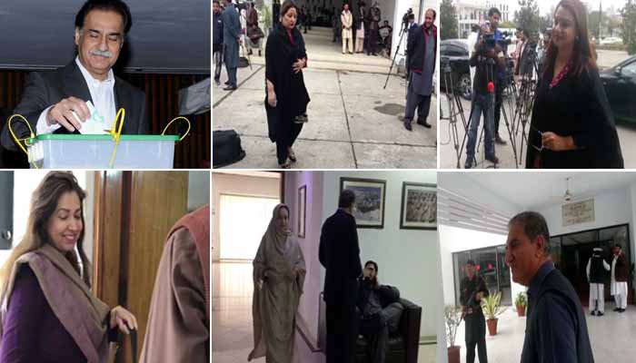 سینیٹ انتخابات کی جھلکیاں