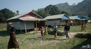With Rohingya